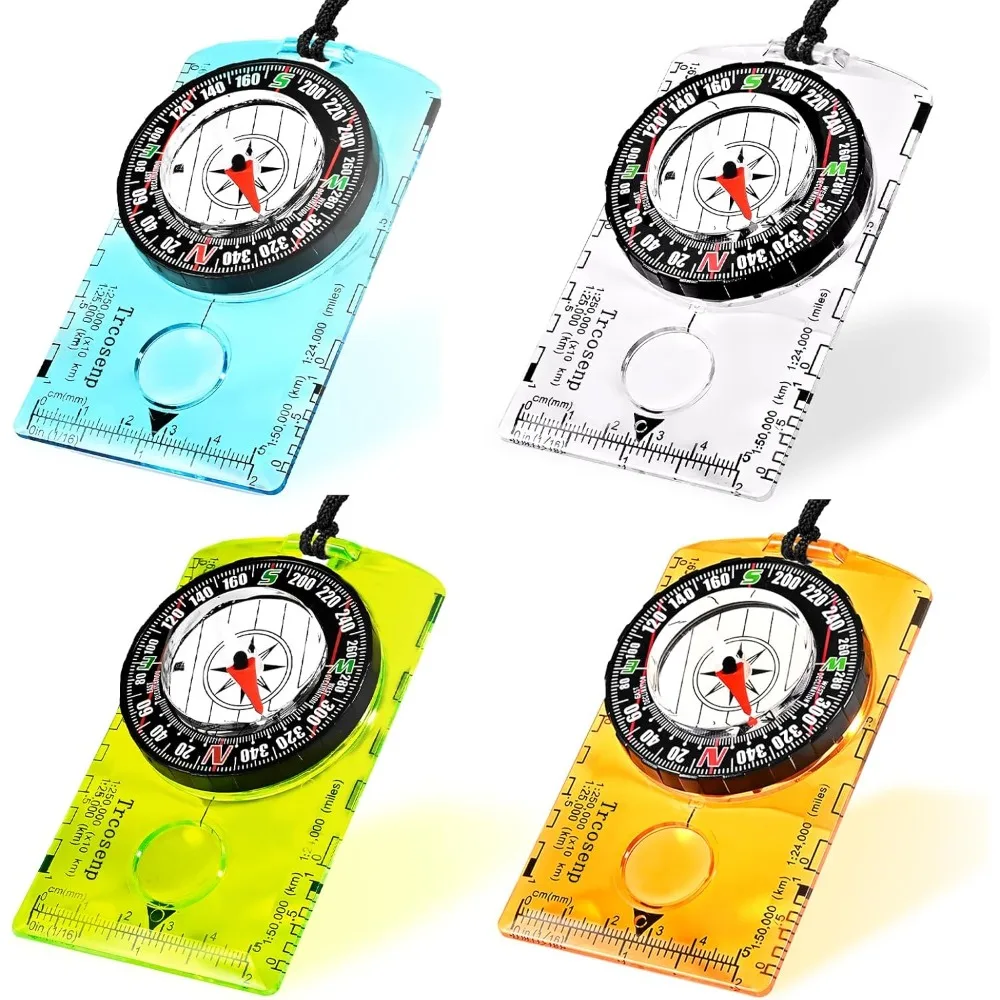 Map Compass Orienteering - Водонепроницаемый компас для ориентирования с базовой