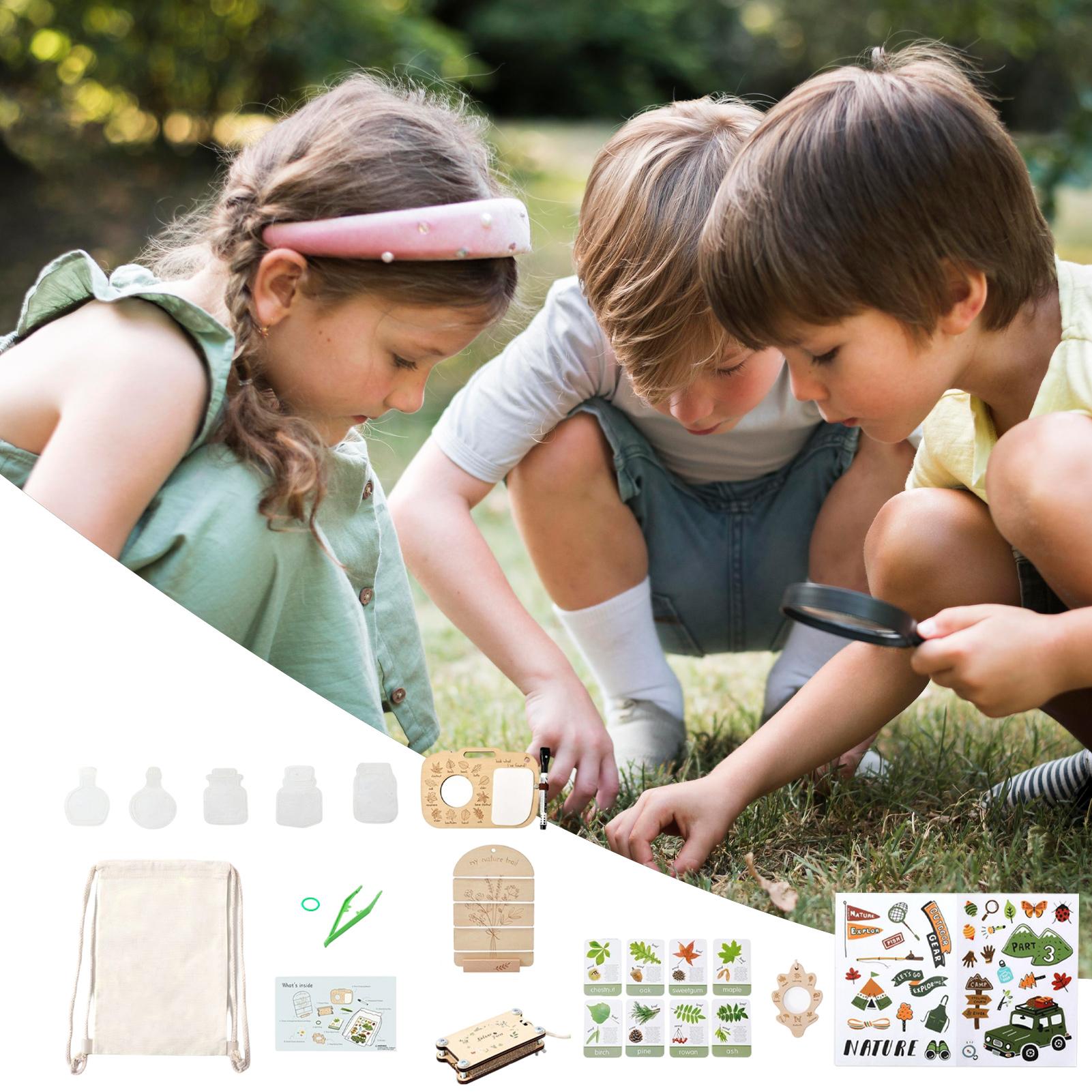 Outdoor Adventure Activities For Kids - Детский комплект для природы, наблюдение за