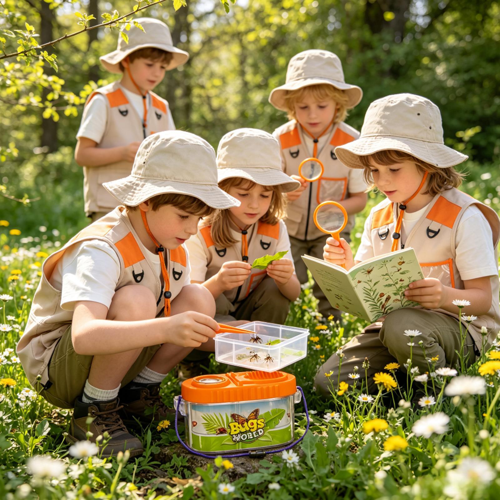 Outdoor Adventure Activities For Kids - Детский набор для приключений с увеличительным