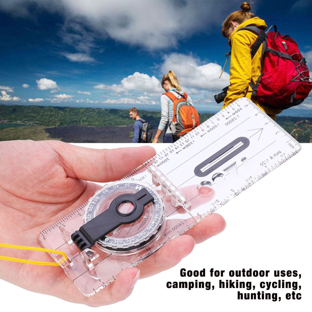 Map Compass Orienteering - Прочный легкий компас для ориентирования с