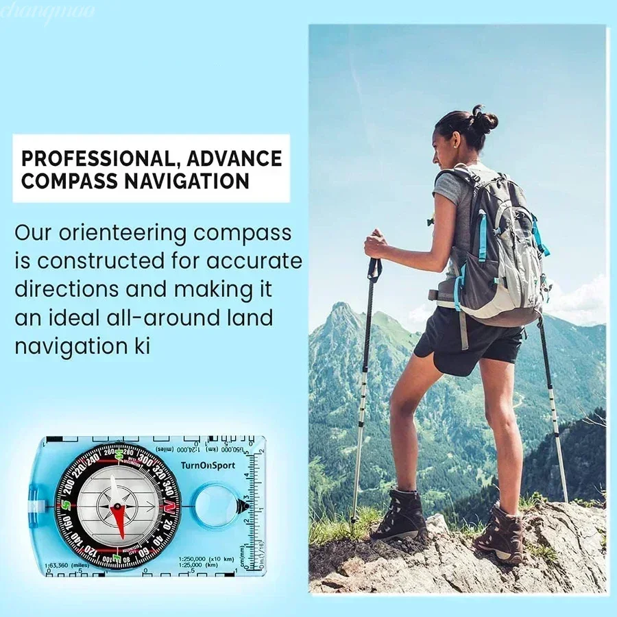 Водонепроницаемый компас для о – обзор и цена Map Compass Orienteering