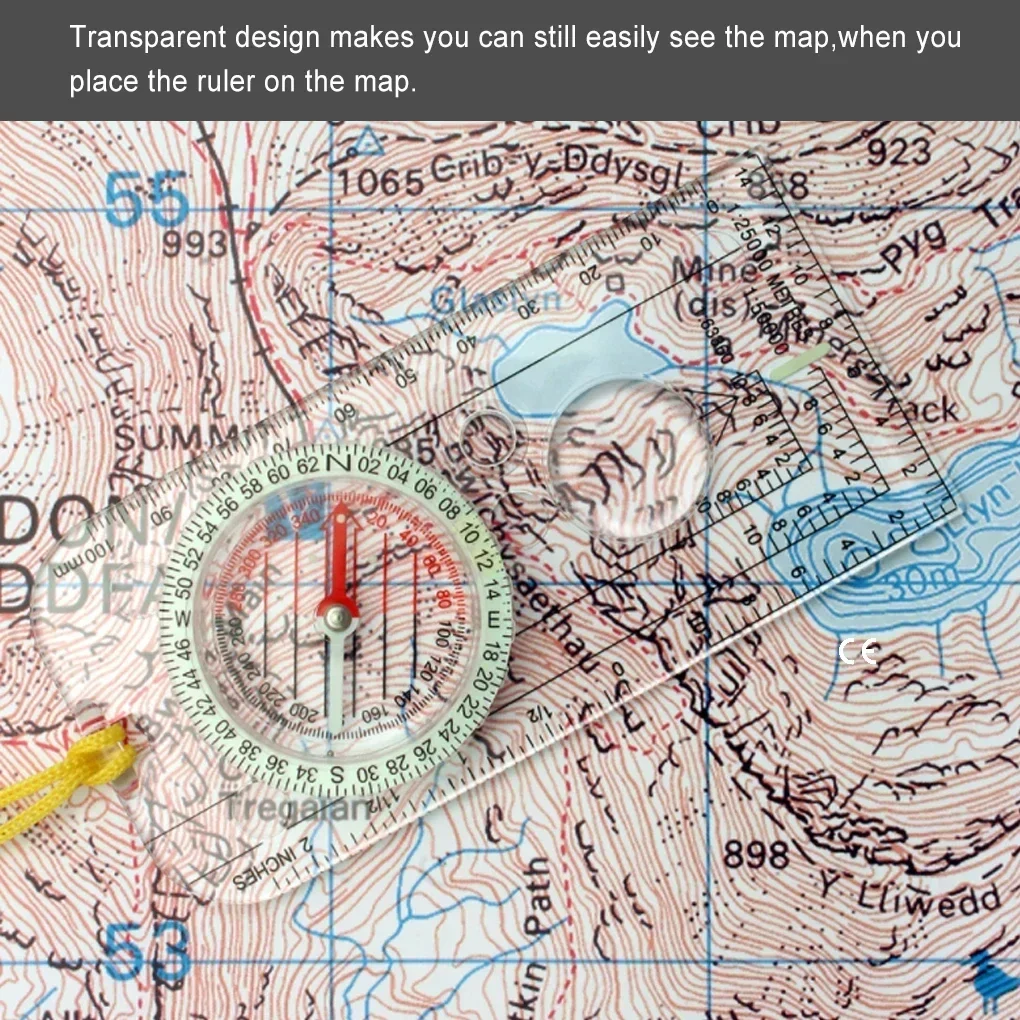 Компас-линейка для навигации и – обзор и цена Map Compass Orienteering