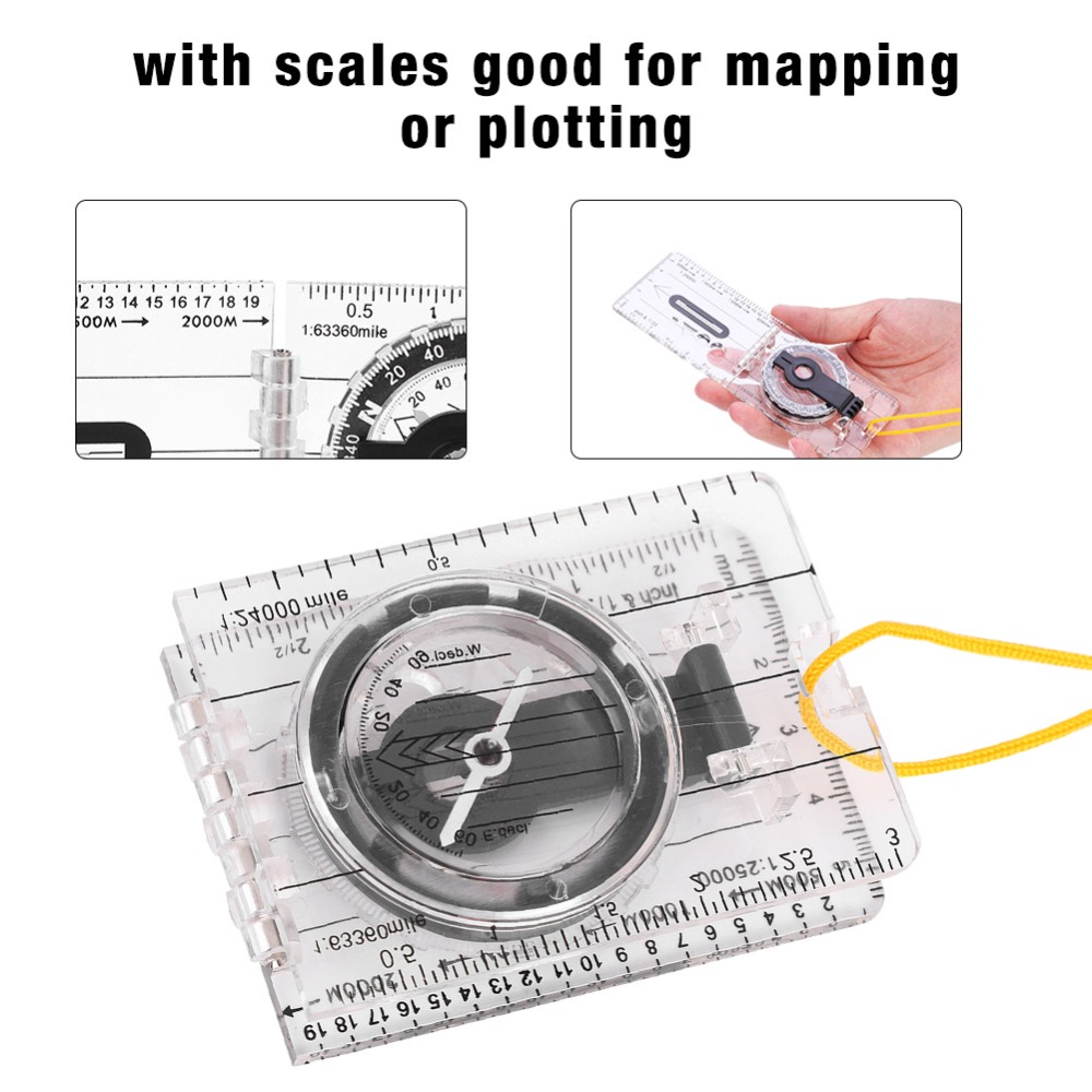 Прочный легкий компас для орие – обзор и цена Map Compass Orienteering