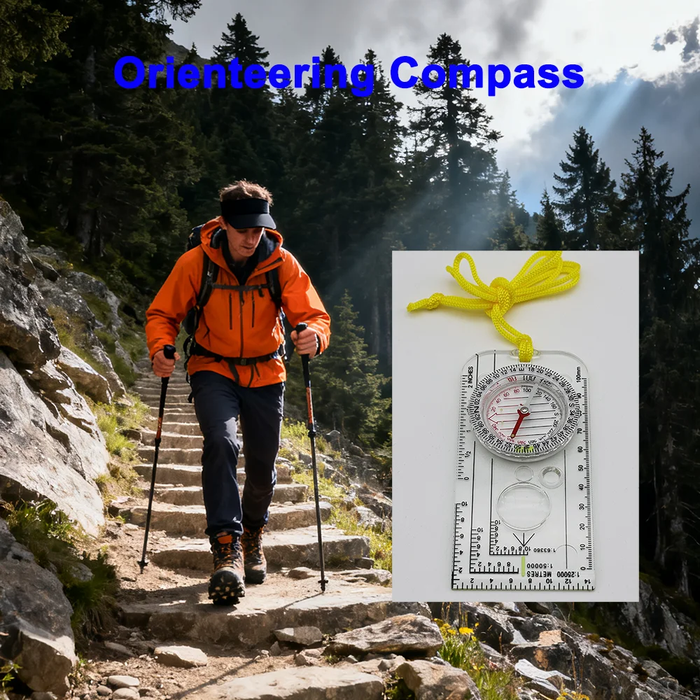 Портативный акриловый компас д – обзор и цена Map Compass Orienteering