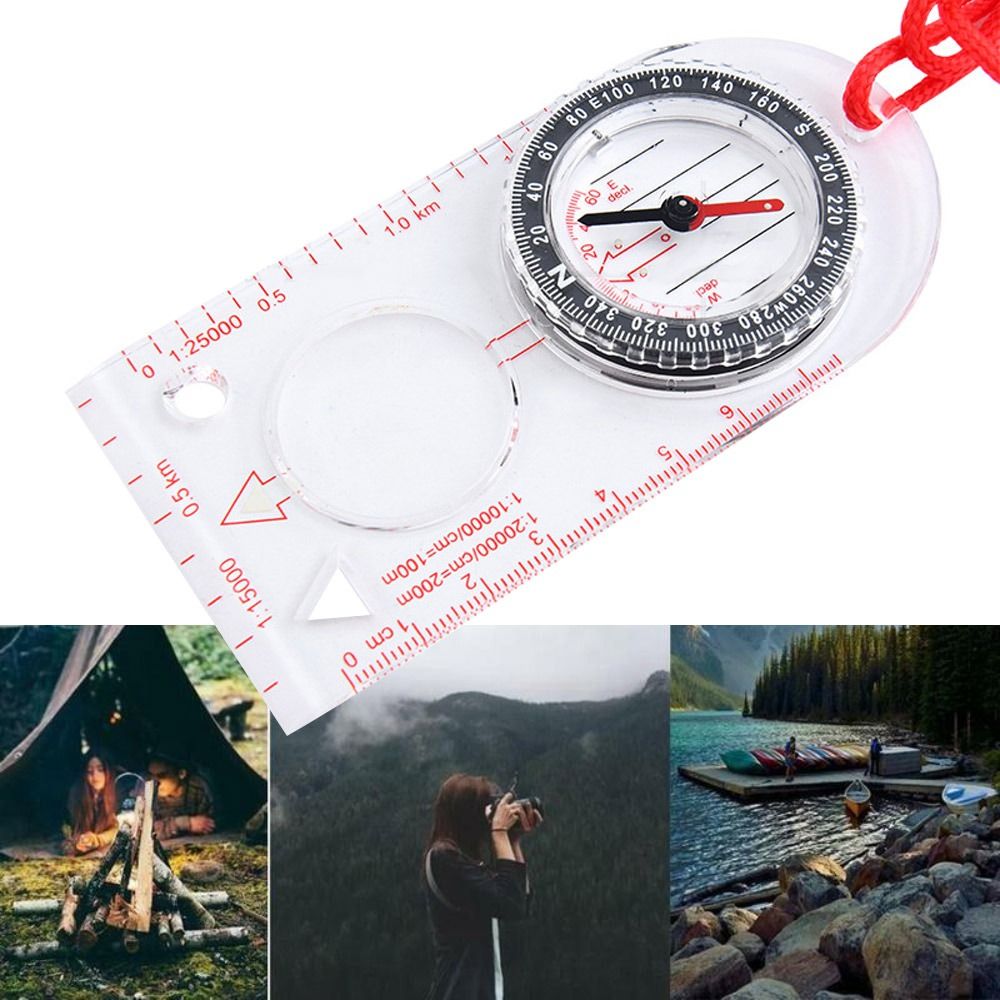 Новый акриловый компас-линейка – обзор и цена Map Compass Orienteering